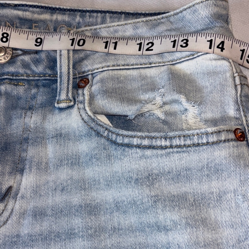 American Eagle Outfitters Light Blue Skinny Jeans - Picture 10 of 11